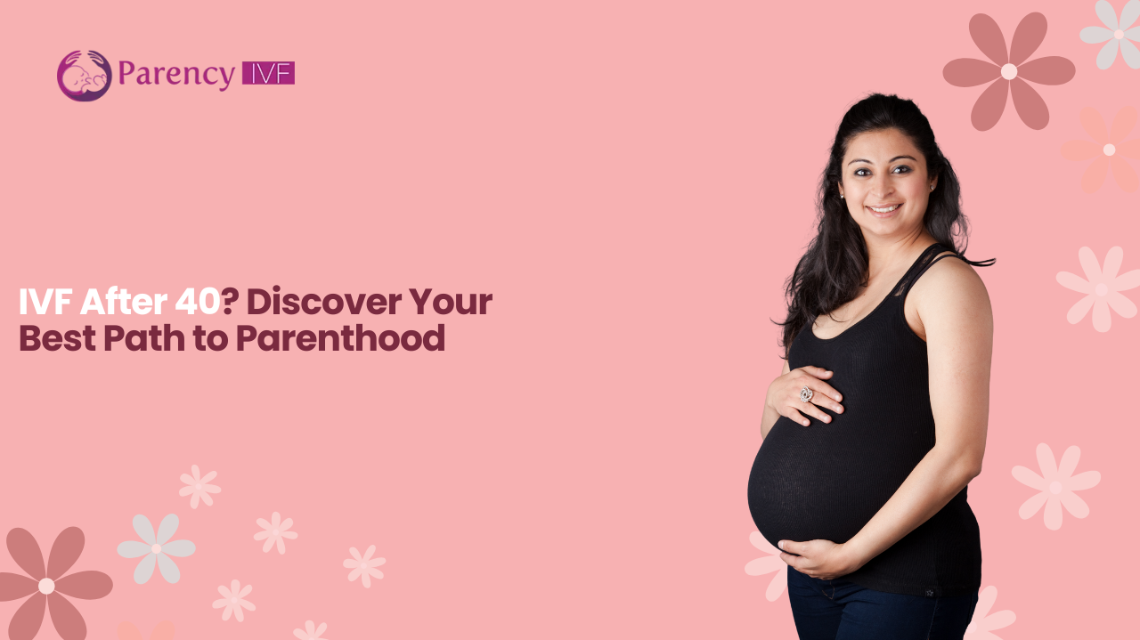 Mature woman smiling during fertility consultation, symbolizing hope and IVF success options after the age of 40